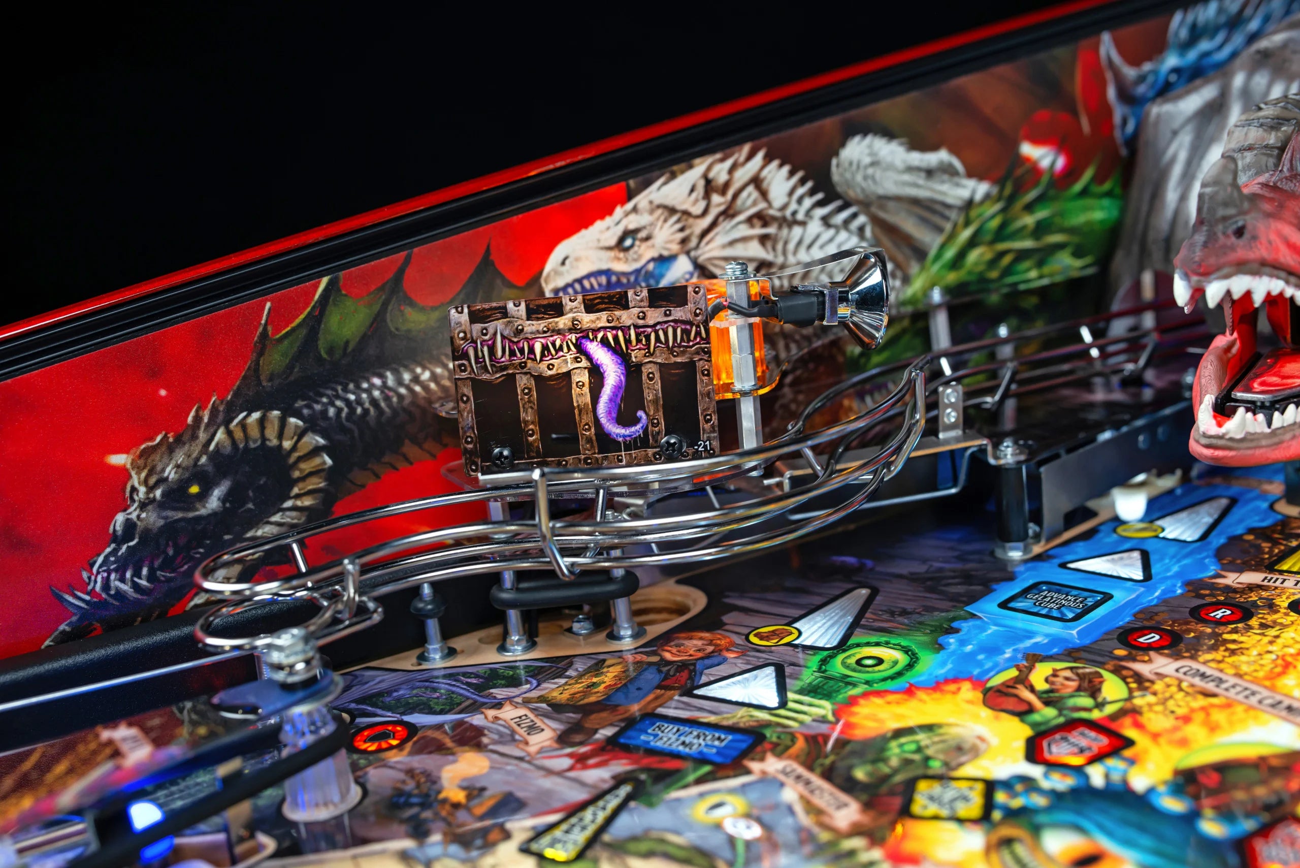 Dungeons & Dragons Tyrant’s Eye Pinball Machine