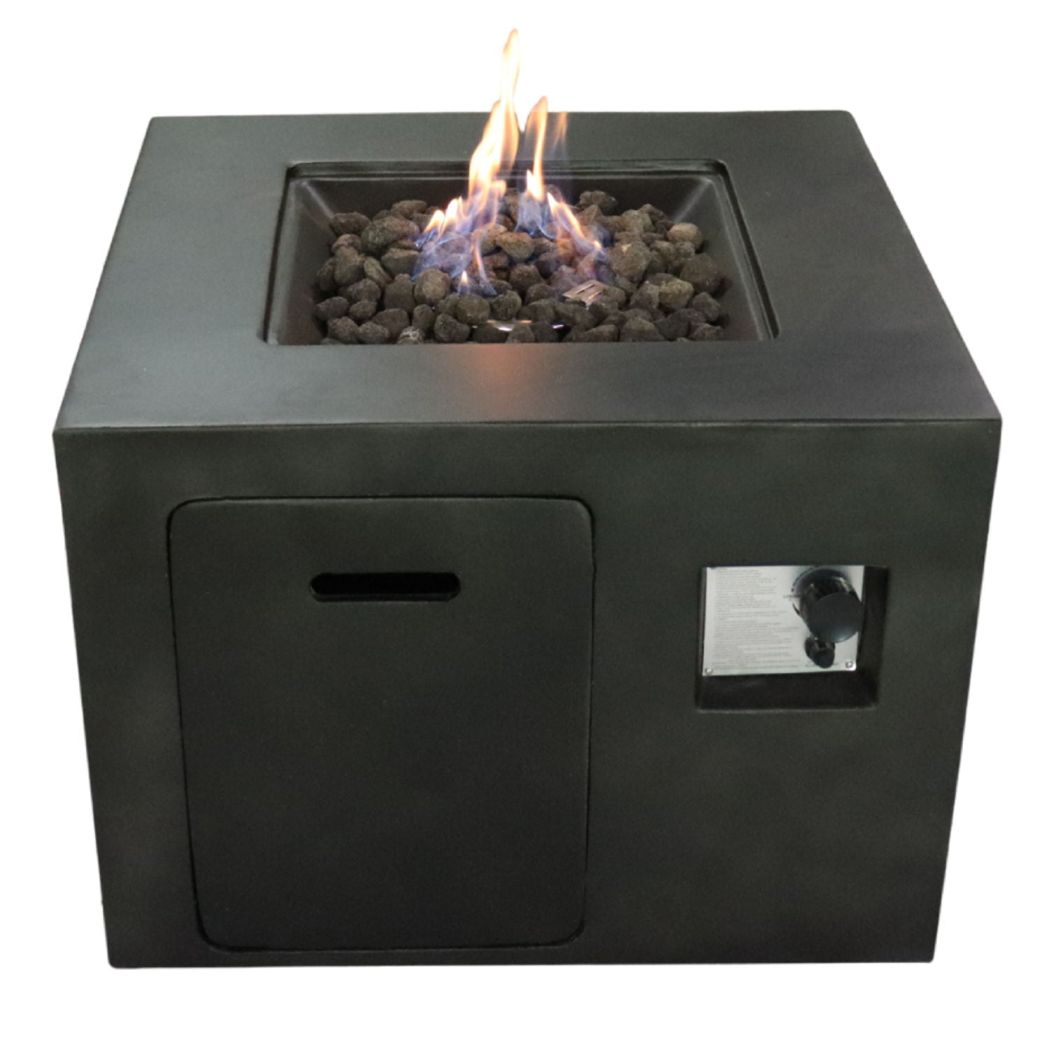 Compact Outdoor Fire Pit 40,000 BTU - Charcoal