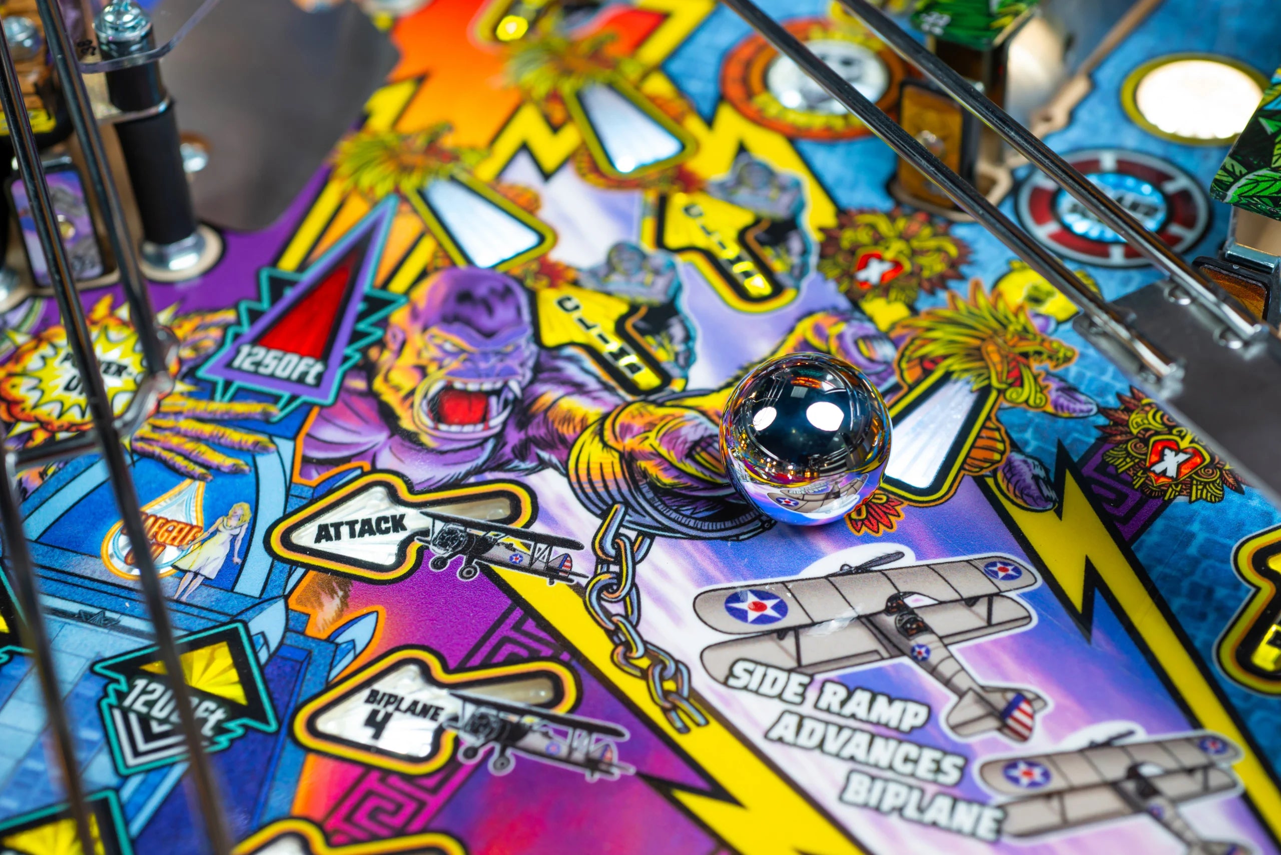 King Kong Terror Island Pinball Machine Stern