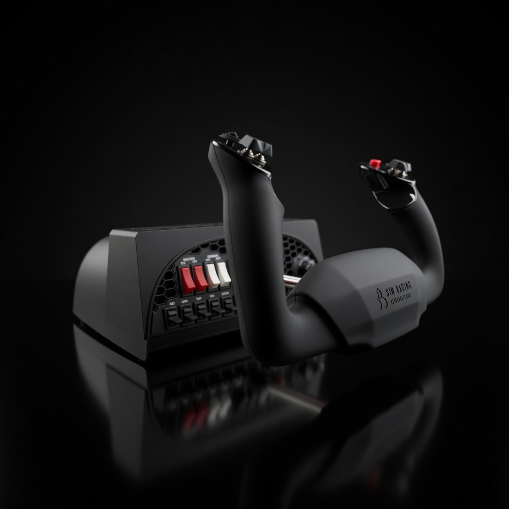 Honeycomb Alpha Flight Controls Yoke & Switch Panel