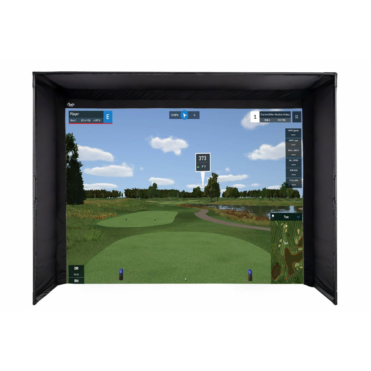 DIY Golf Enclosure Kit with Impact Screen