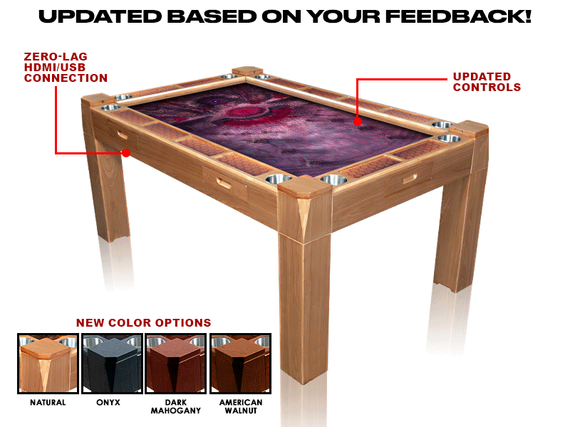 Arena Digital Game Table for TTRPG & Gaming