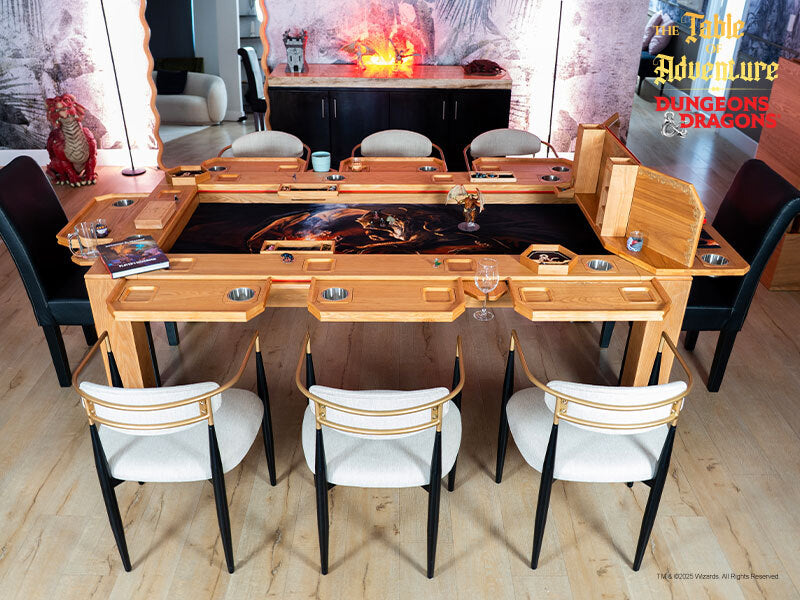 Table of Adventure D&D Game Table