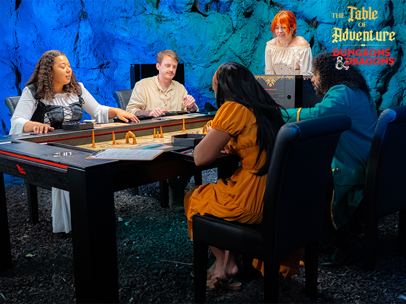 Table of Adventure D&D Game Table