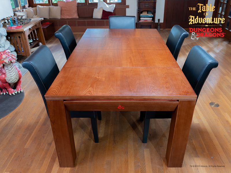 Table of Adventure D&D Game Table