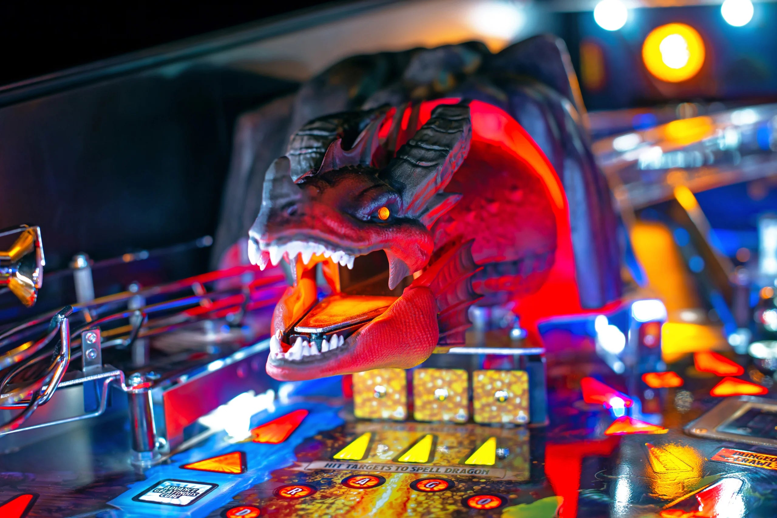 Dungeons & Dragons Tyrant’s Eye Pinball Machine