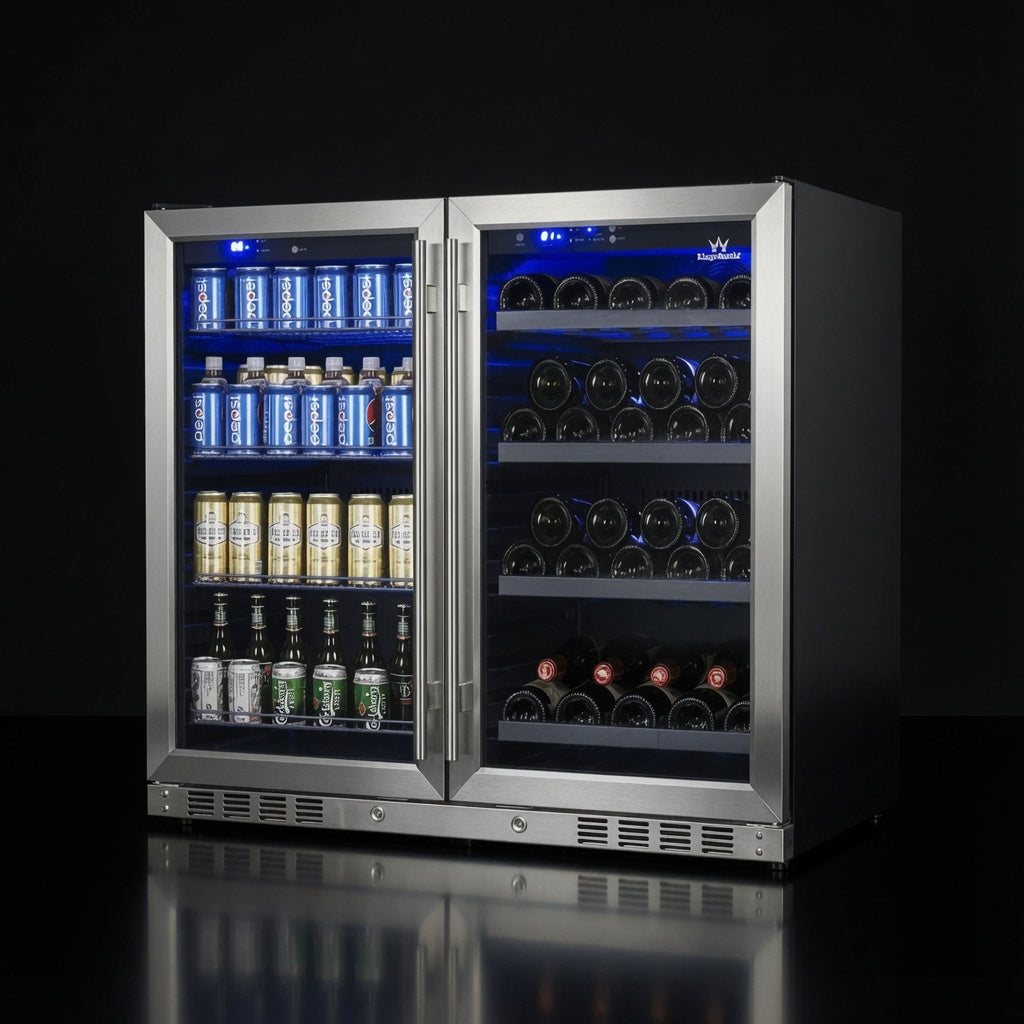 39-Inch Dual-Zone Wine & Beverage Center