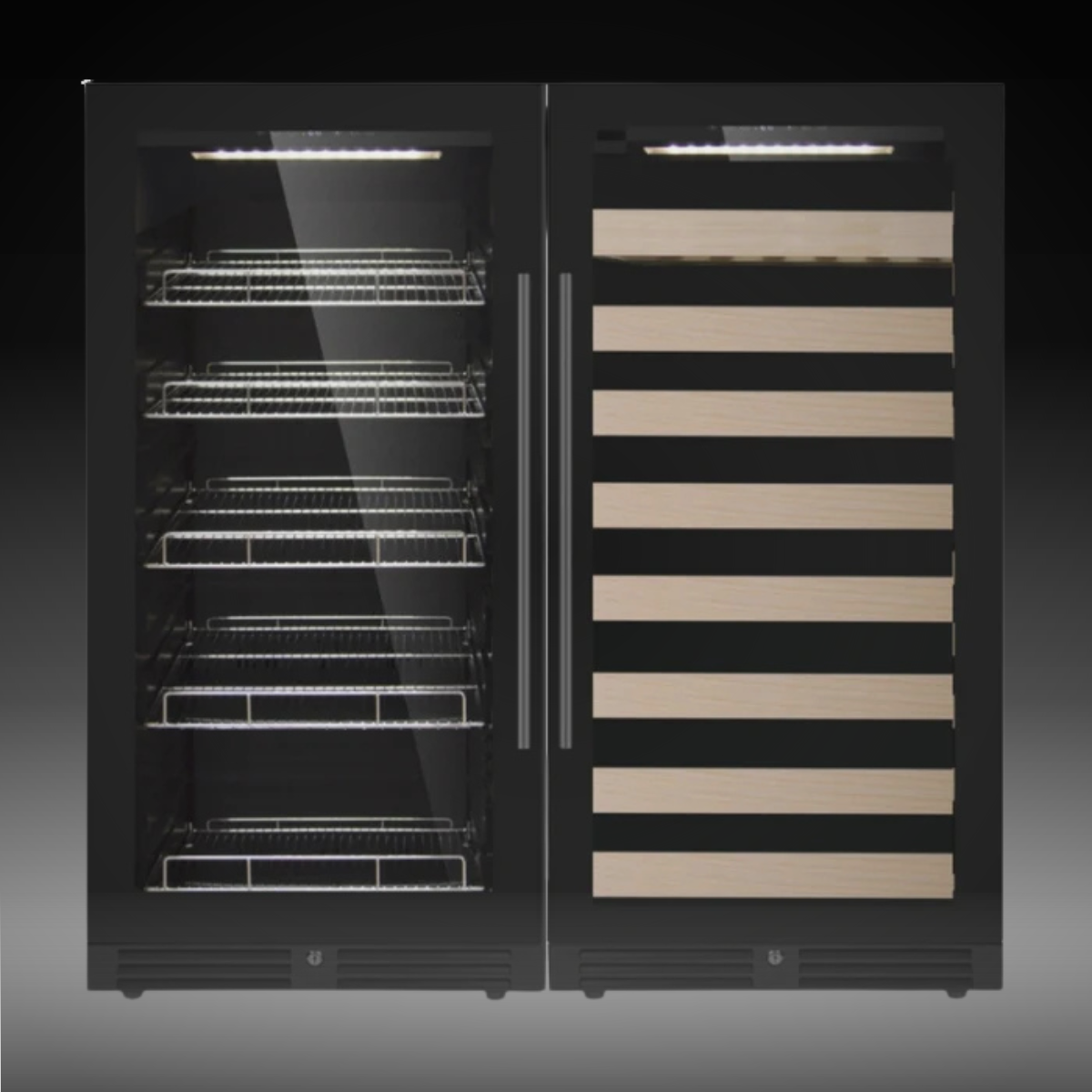 47-Inch Upright Dual-Zone Wine & Beverage Center