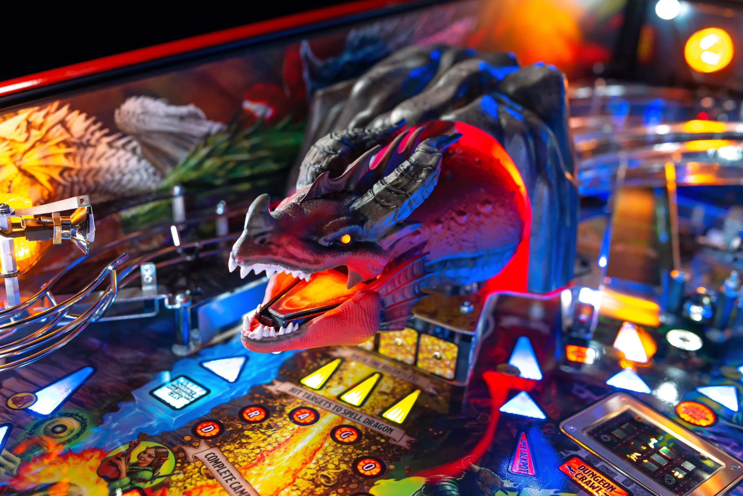 Dungeons & Dragons Tyrant’s Eye Pinball Machine