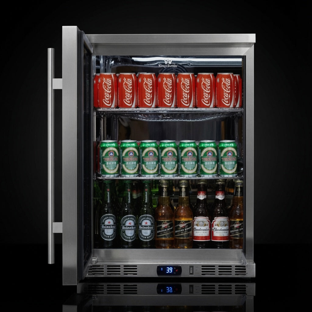 24-Inch Outdoor Beverage Refrigerator