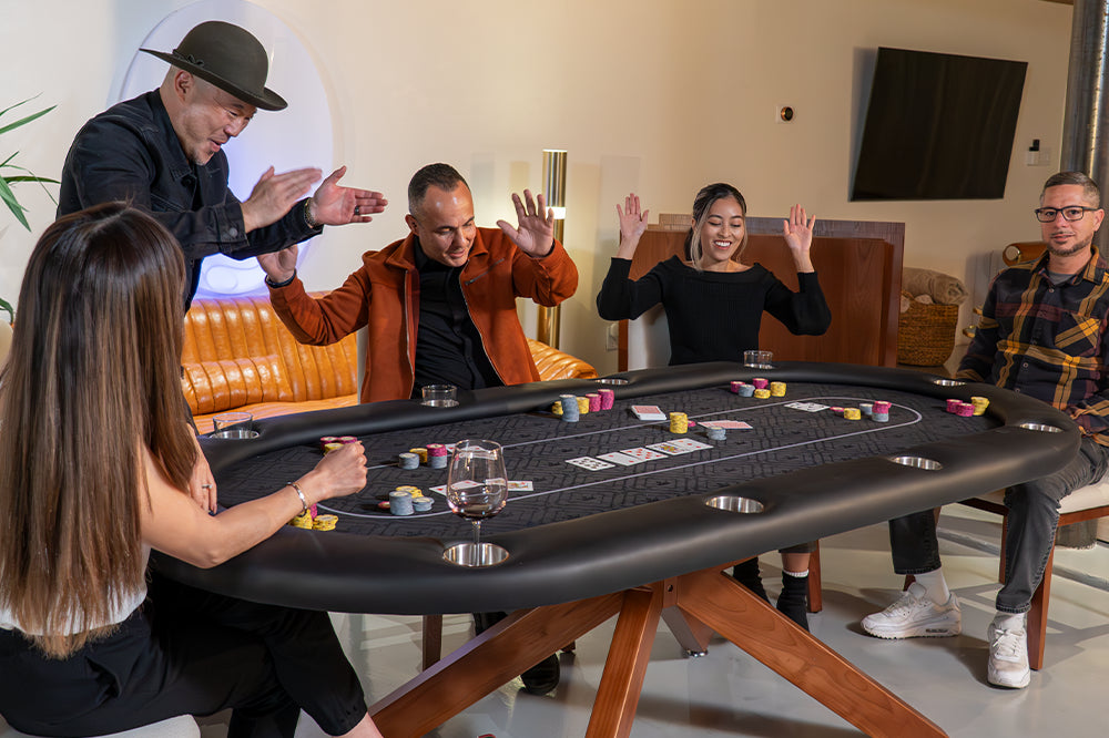 The Axiom Modern Luxury Poker & Dining Table