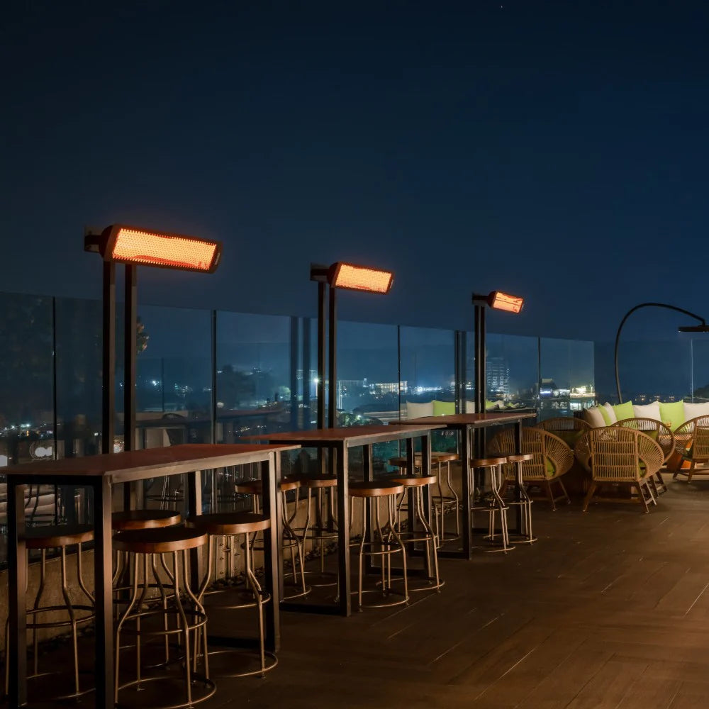 Bromic Tungsten Smart-Heat® Electric Patio Heater - Black