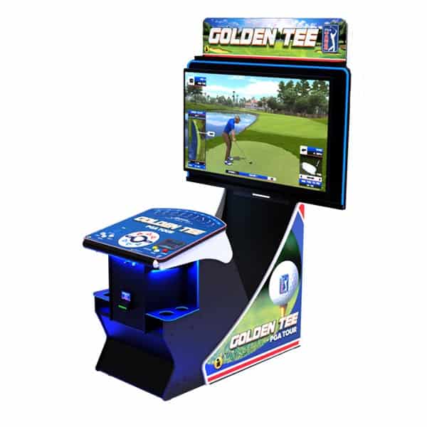 Golden Tee PGA Tour Arcade Golf Machine Deluxe