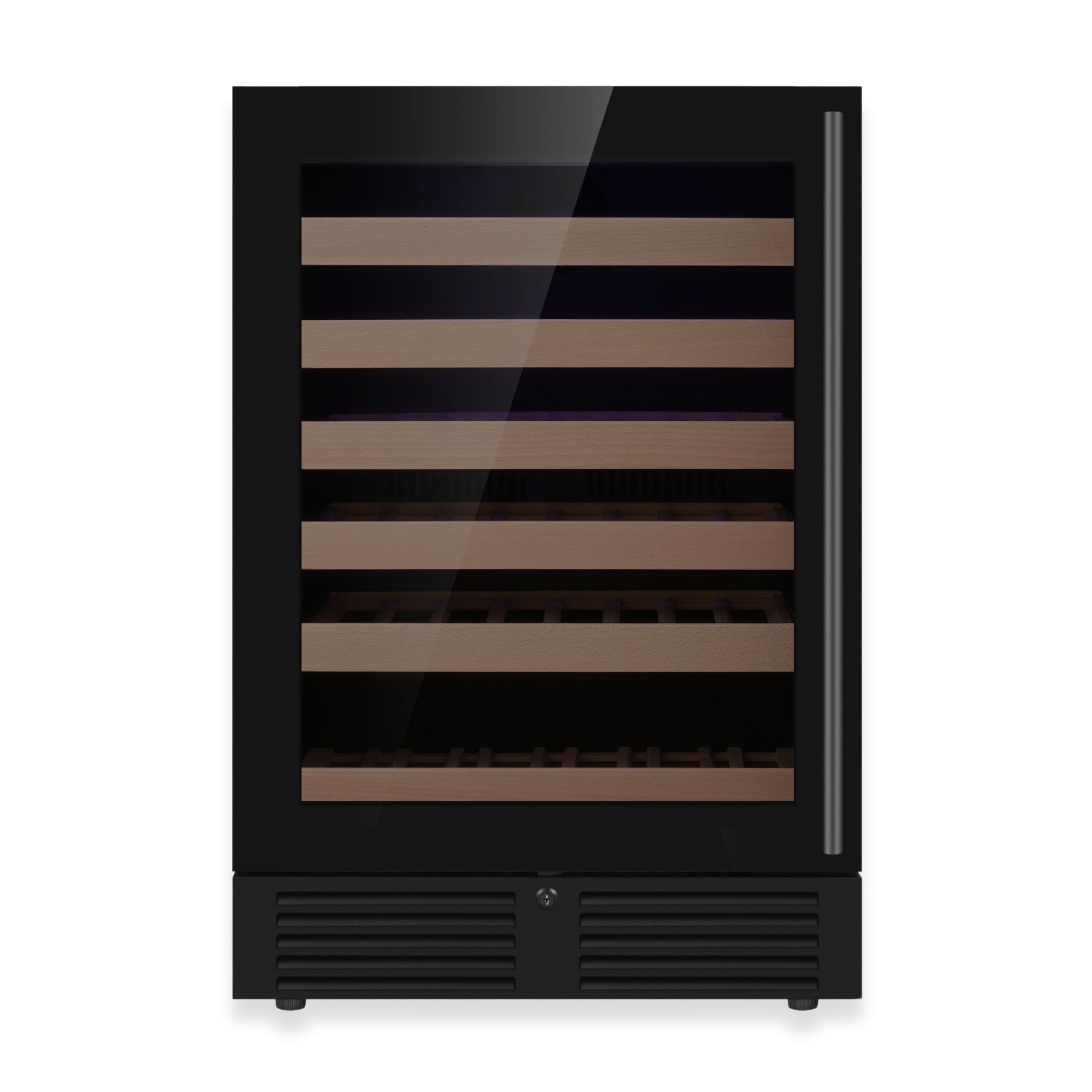 24-Inch Under-Counter Single Zone Wine Cooler with Low-E Glass Door