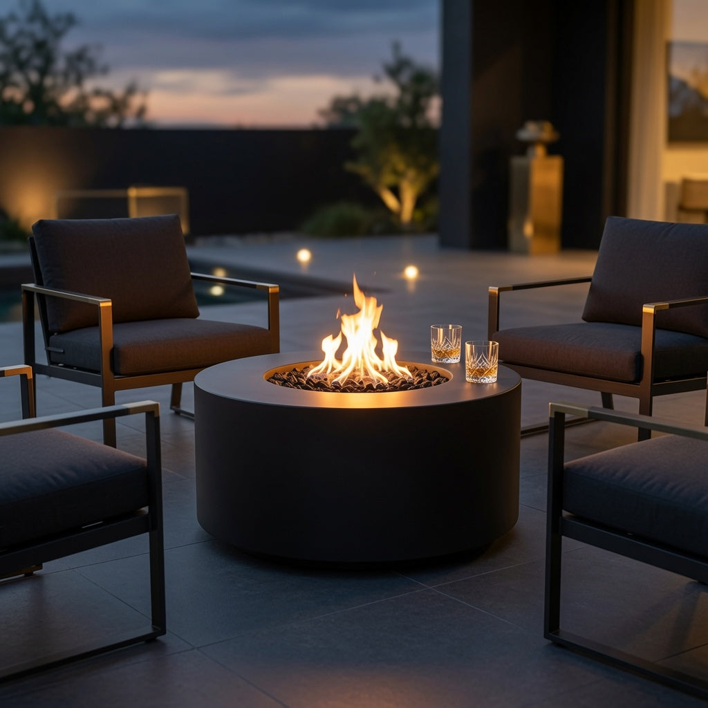 Florence Fire Pit 42" - 24" Tall