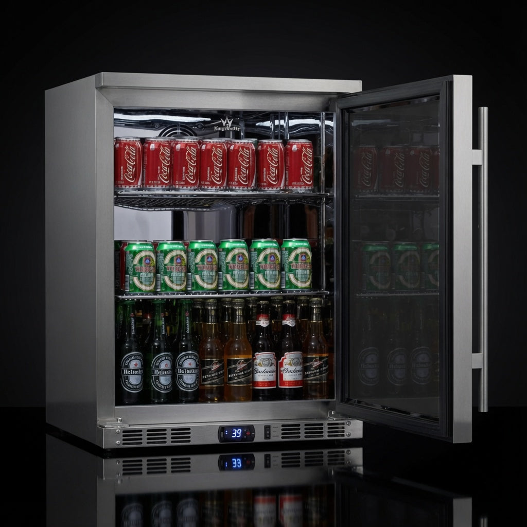 24-Inch Outdoor Beverage Refrigerator