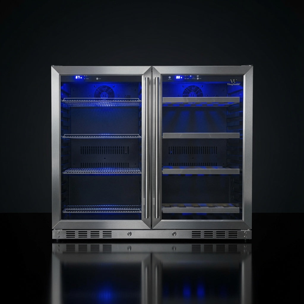 39-Inch Dual-Zone Wine & Beverage Center