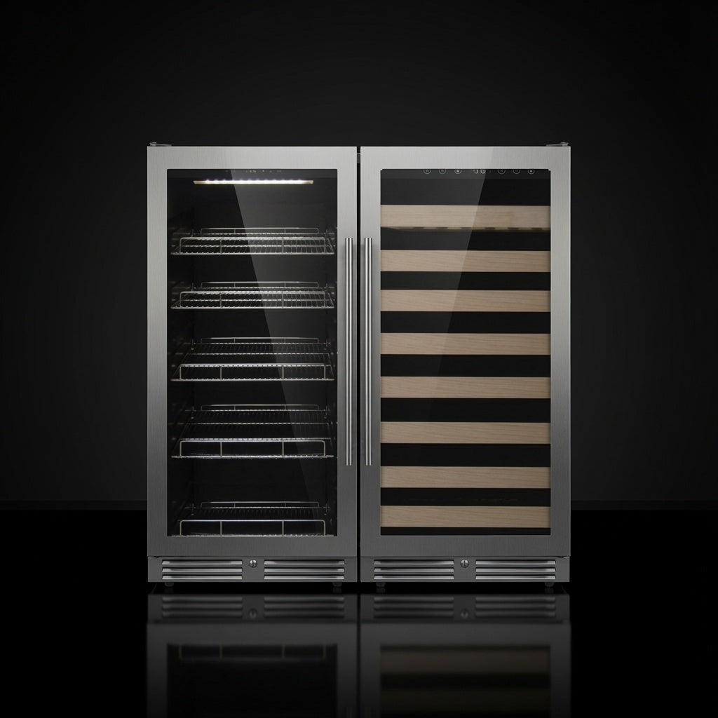 47-Inch Upright Dual-Zone Wine & Beverage Center