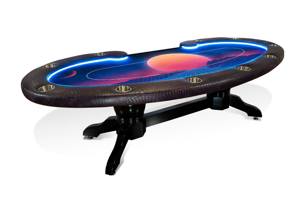 Lumen HD Lighted Poker Table