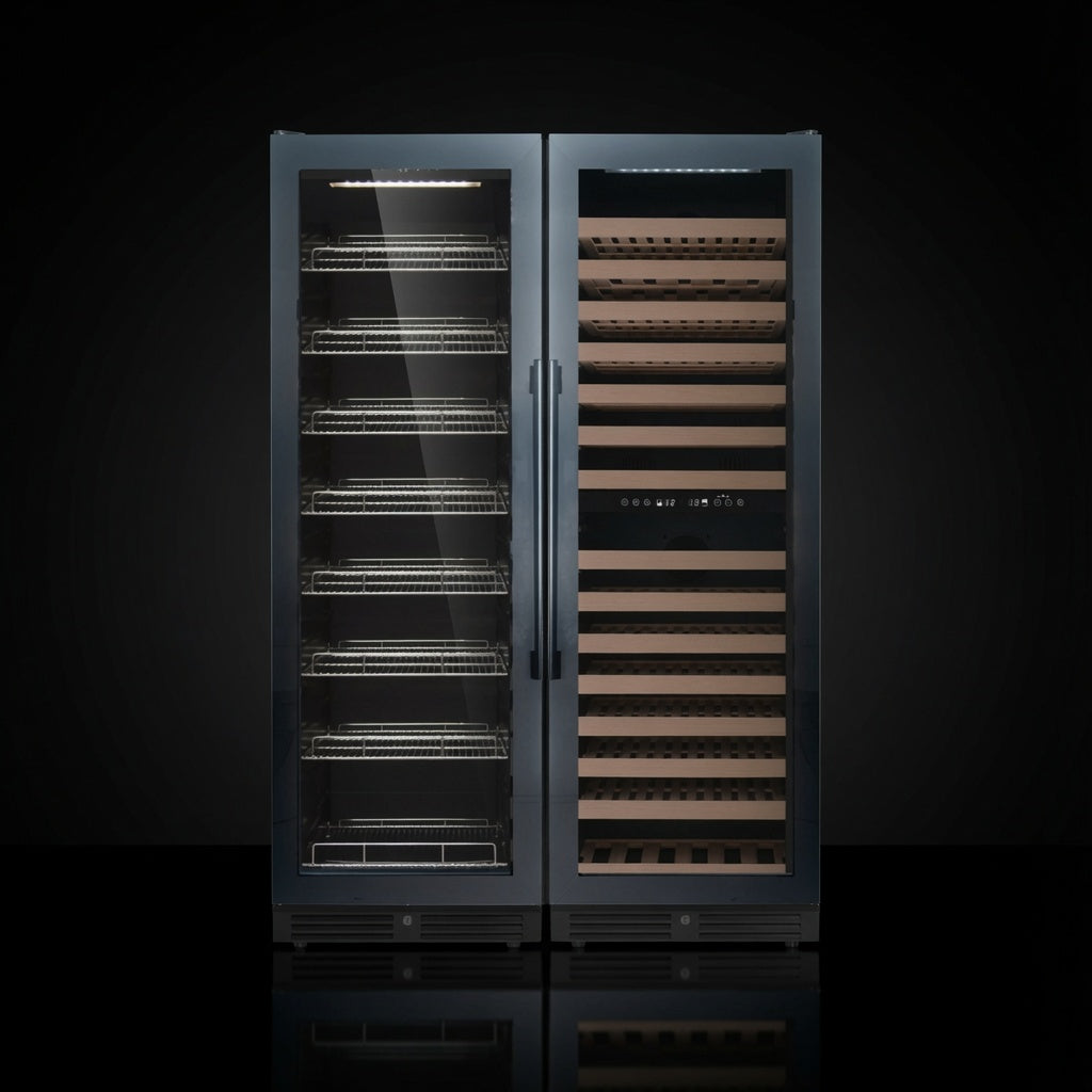 72-Inch Upright Triple-Zone Wine & Beverage Center