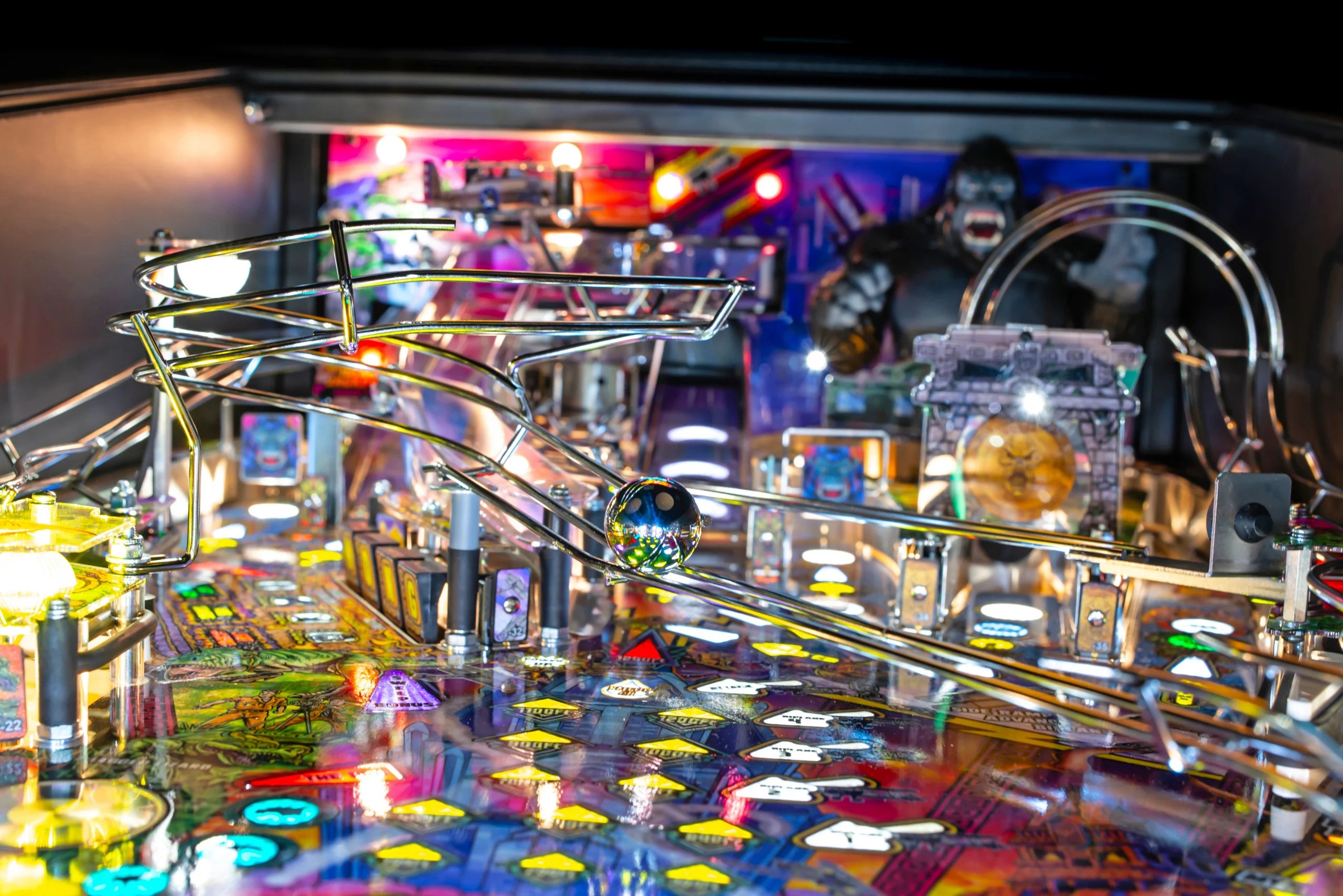 King Kong Terror Island Pinball Machine Stern