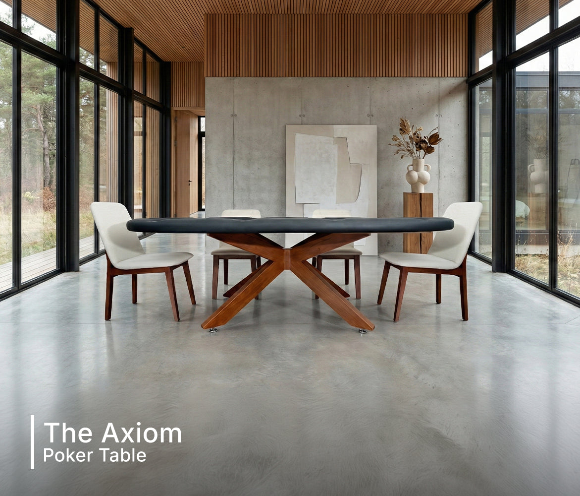 The Axiom Modern Luxury Poker & Dining Table