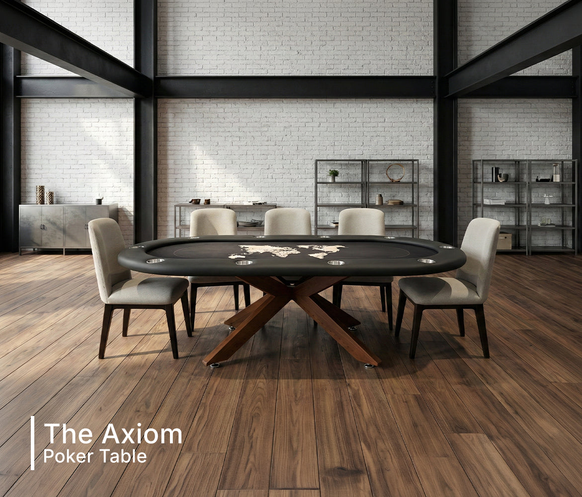 The Axiom Modern Luxury Poker & Dining Table