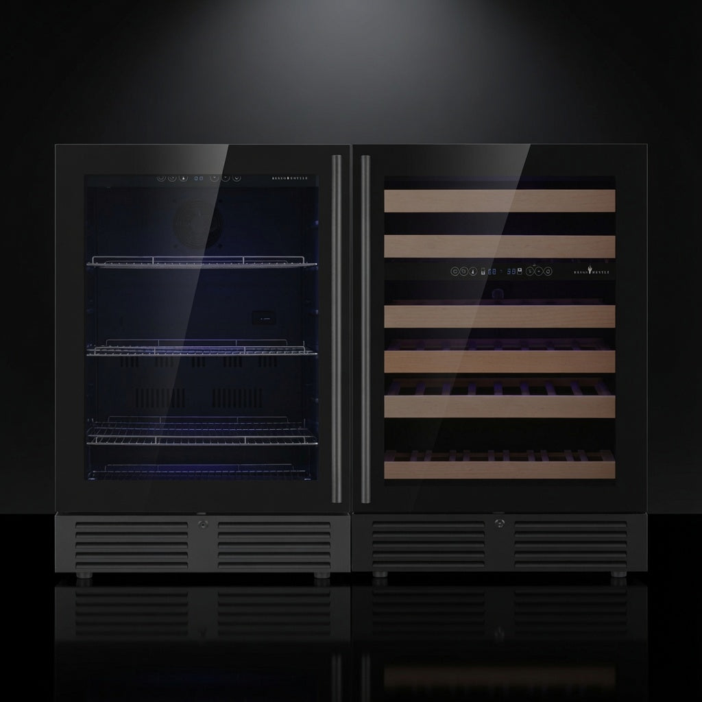 48-Inch Triple-Zone Wine & Beverage Center