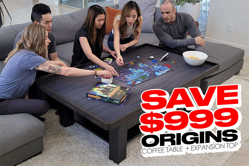 Origins Coffee Expandable Game Table