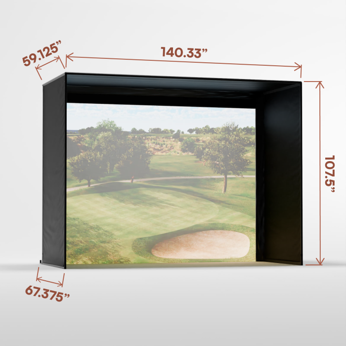 DIY Golf Enclosure Kit with Impact Screen