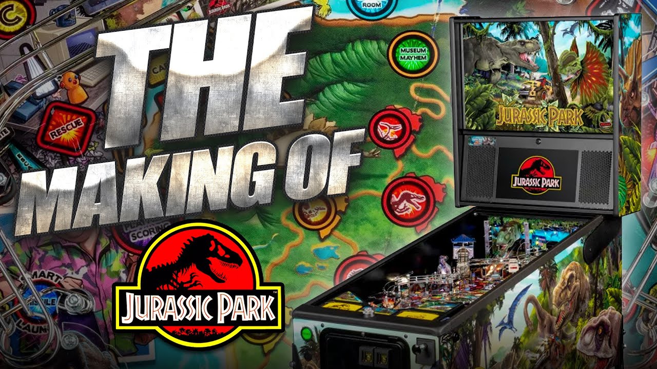 Jurassic Park Pinball Machine Stern Pro Premium LE