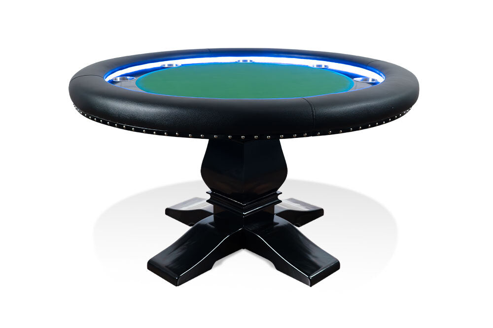 Ginza LED Poker Table – Black