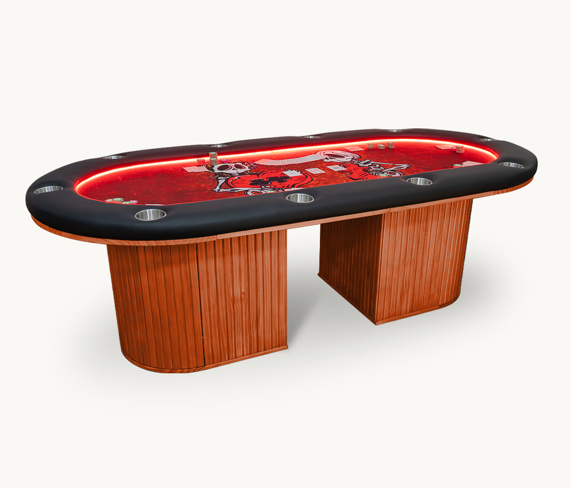 The Miya LED Poker & Dining Table