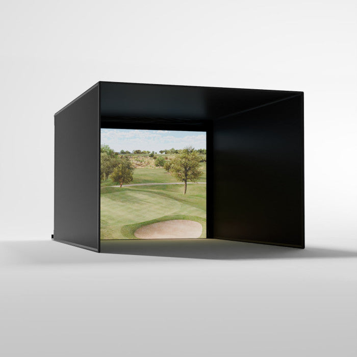 Pro Golf Simulator Enclosure Kit with Impact Screen