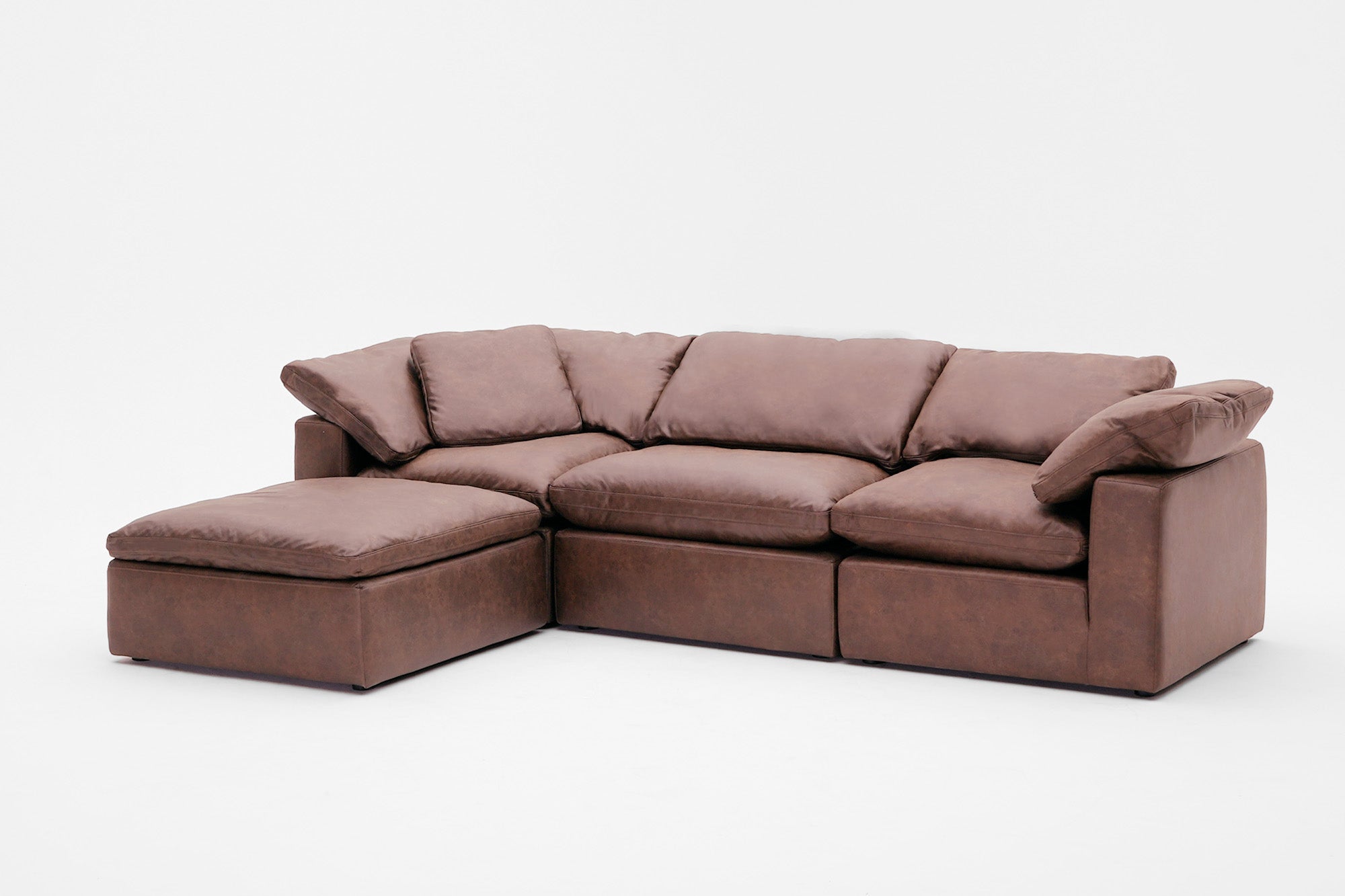 Soulfa 4-Cube Modular Sectional Chaise
