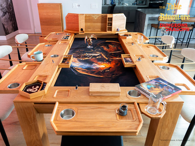 Table of Adventure D&D Game Table