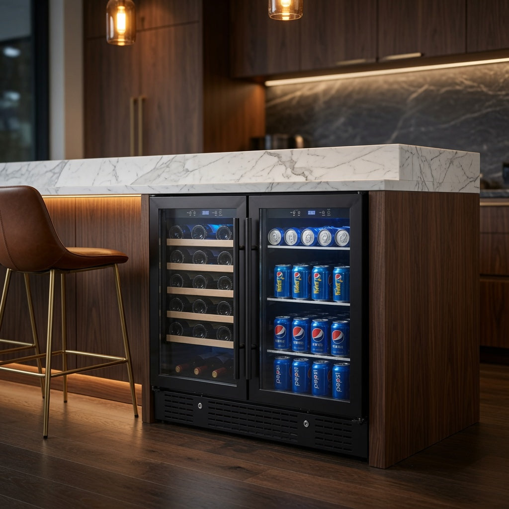 36-Inch Dual-Zone Wine & Beverage Center