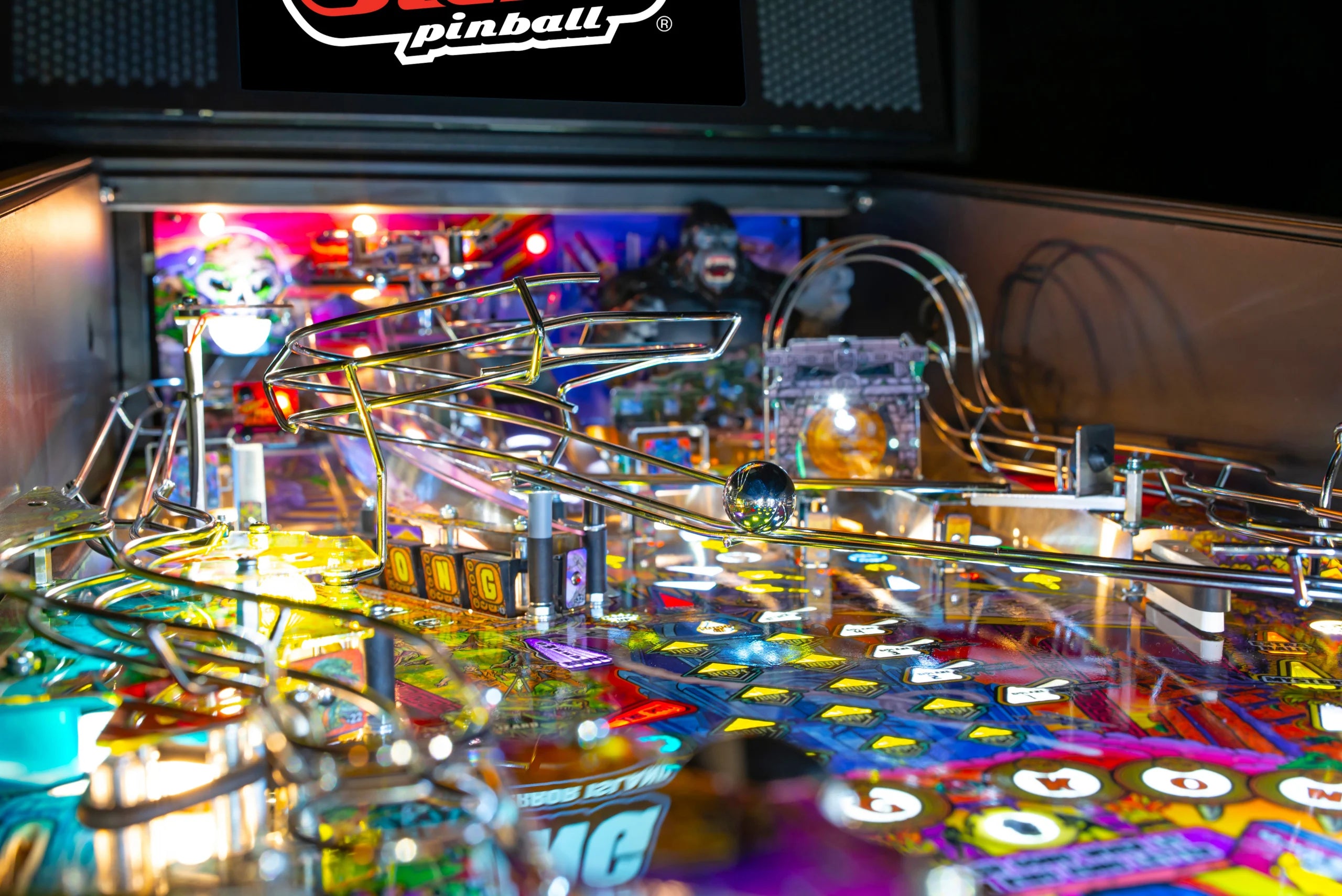 King Kong Terror Island Pinball Machine Stern