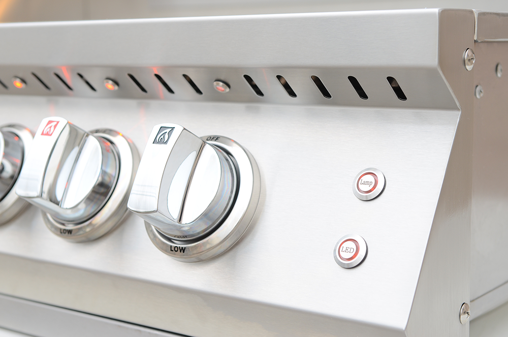 KoKoMo 40” Gas Grill with 5 Burners and Back Burner