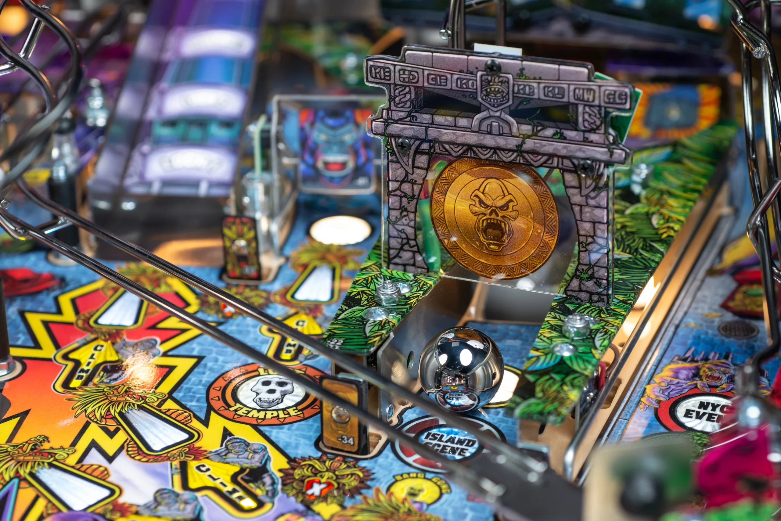 King Kong Terror Island Pinball Machine Stern