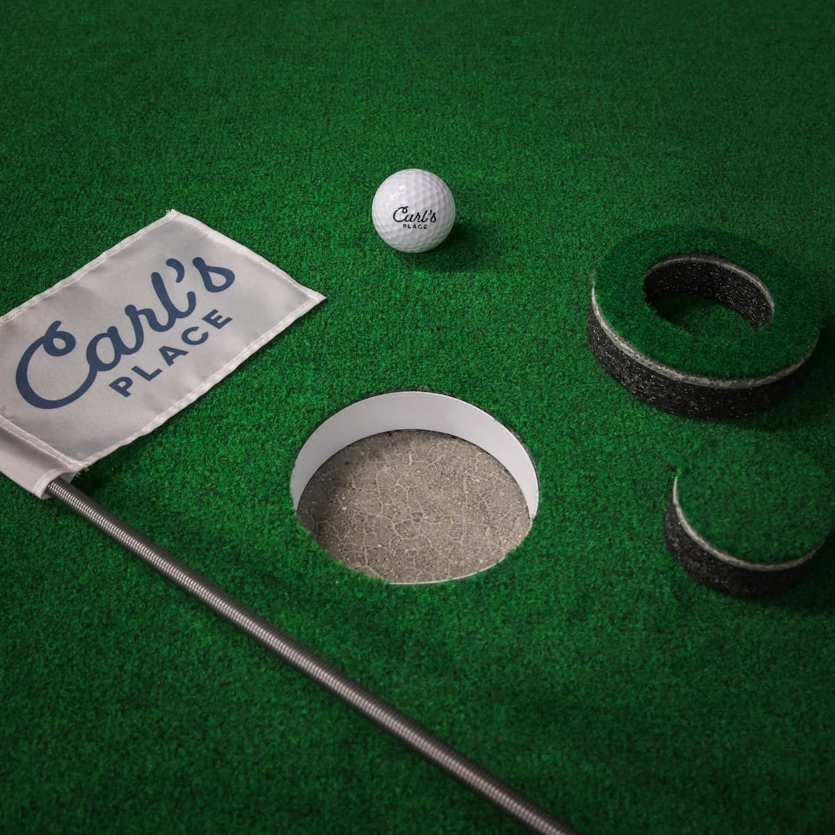 Big Moss Golf Simulator Turf (for DIY Golf Enclosures)