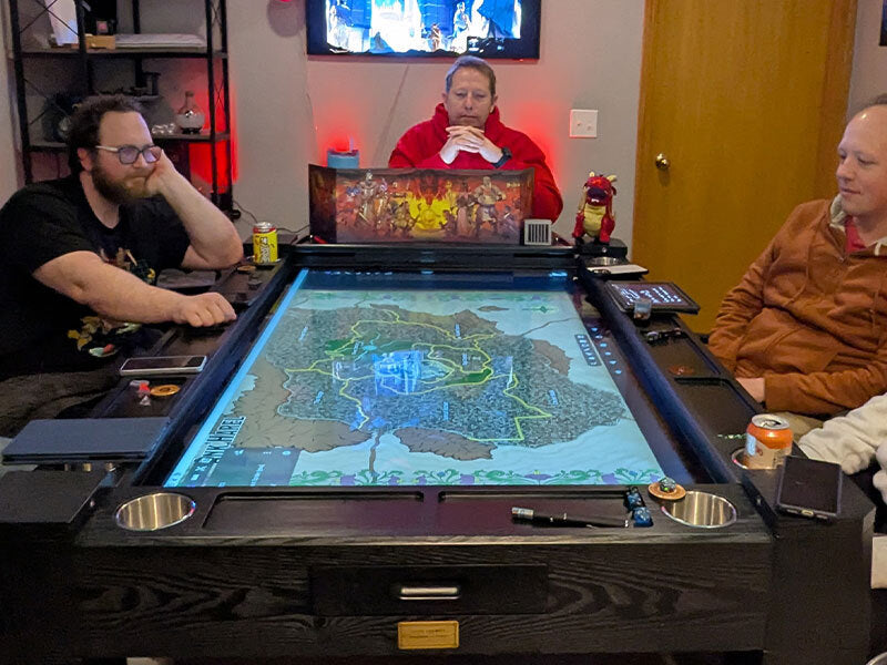 Arena Digital Game Table for TTRPG & Gaming