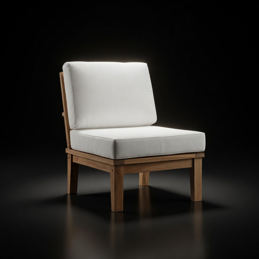 Patio Elegance Marina Teak Outdoor Seating Set - 10-Piece Modway Collection