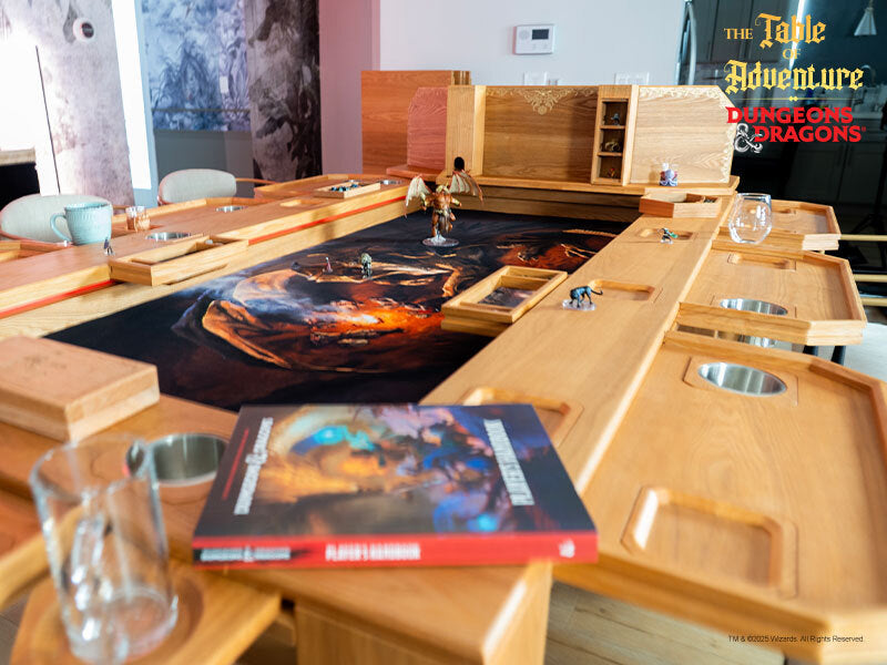 Table of Adventure D&D Game Table