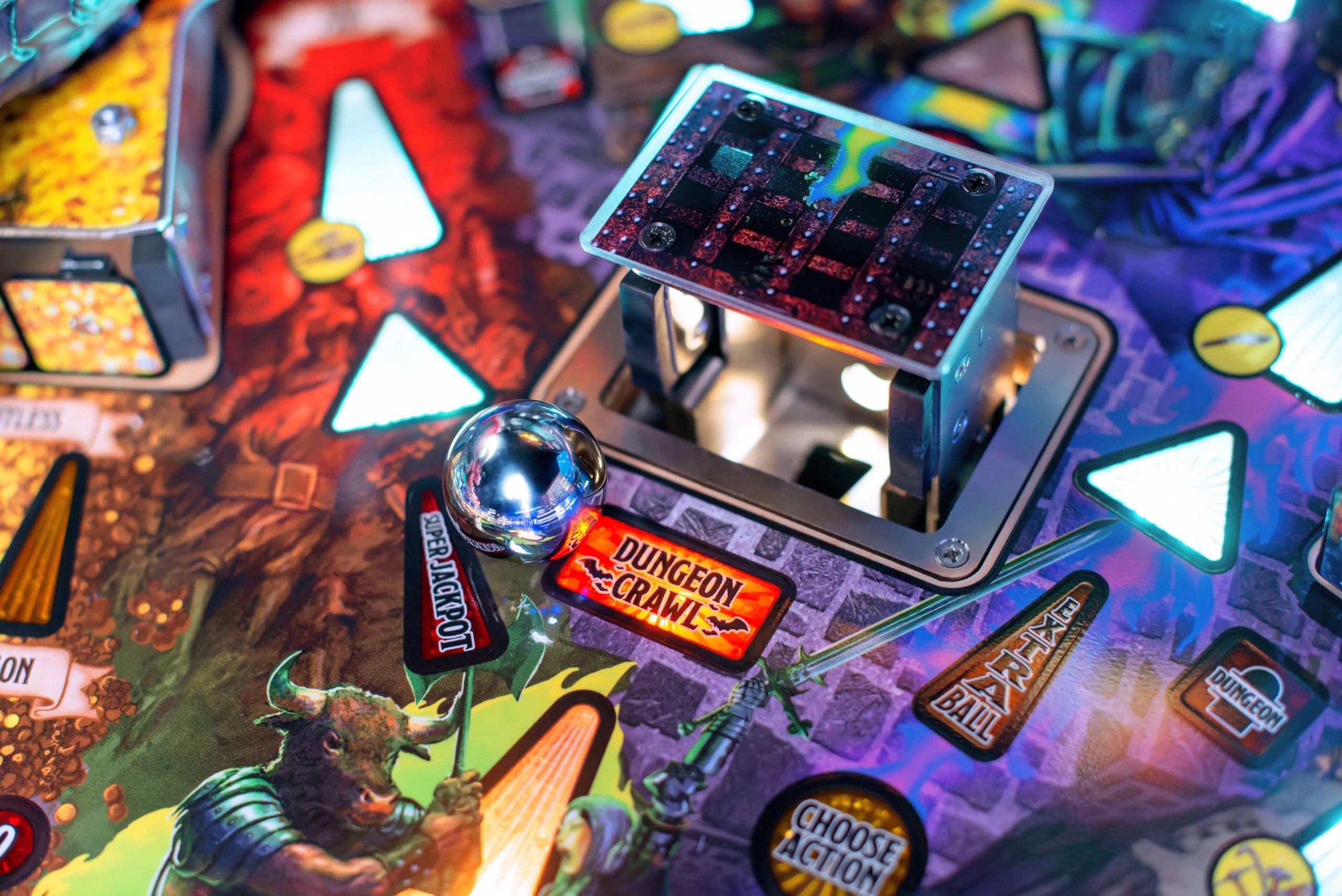 Dungeons & Dragons Tyrant’s Eye Pinball Machine