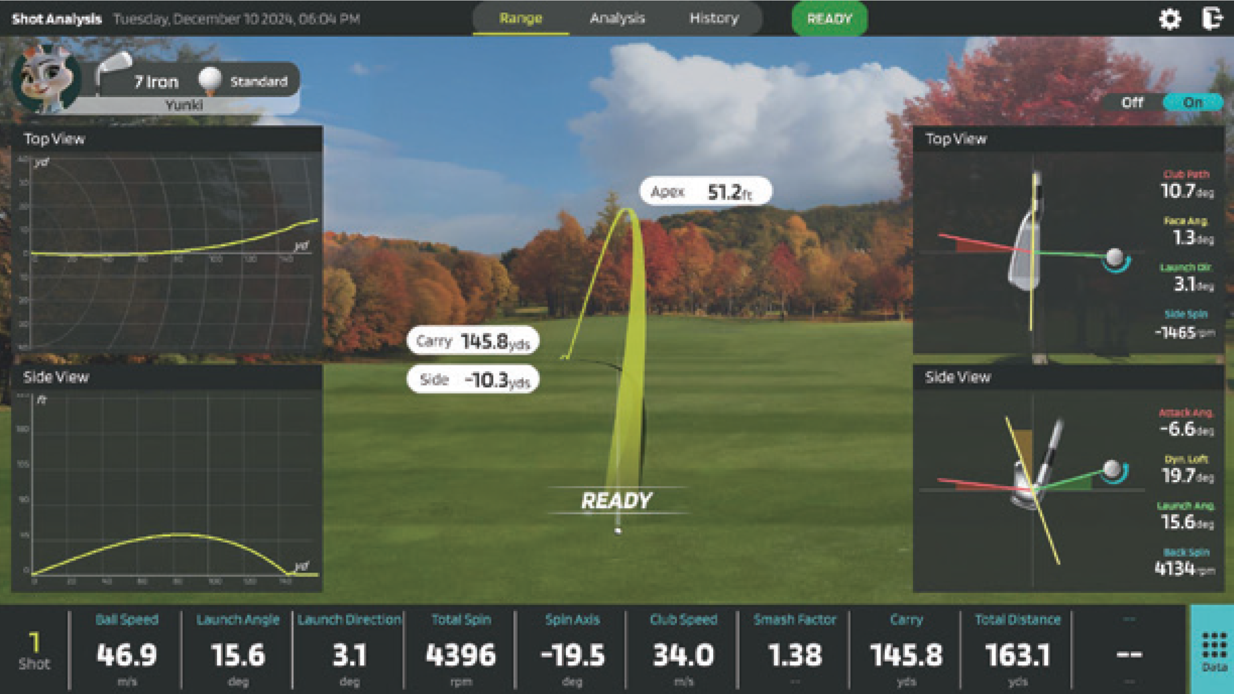 NVISAGE NEO-E Triple Camera Golf Launch Monitor