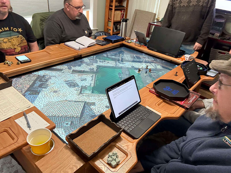 Arena Digital Game Table for TTRPG & Gaming