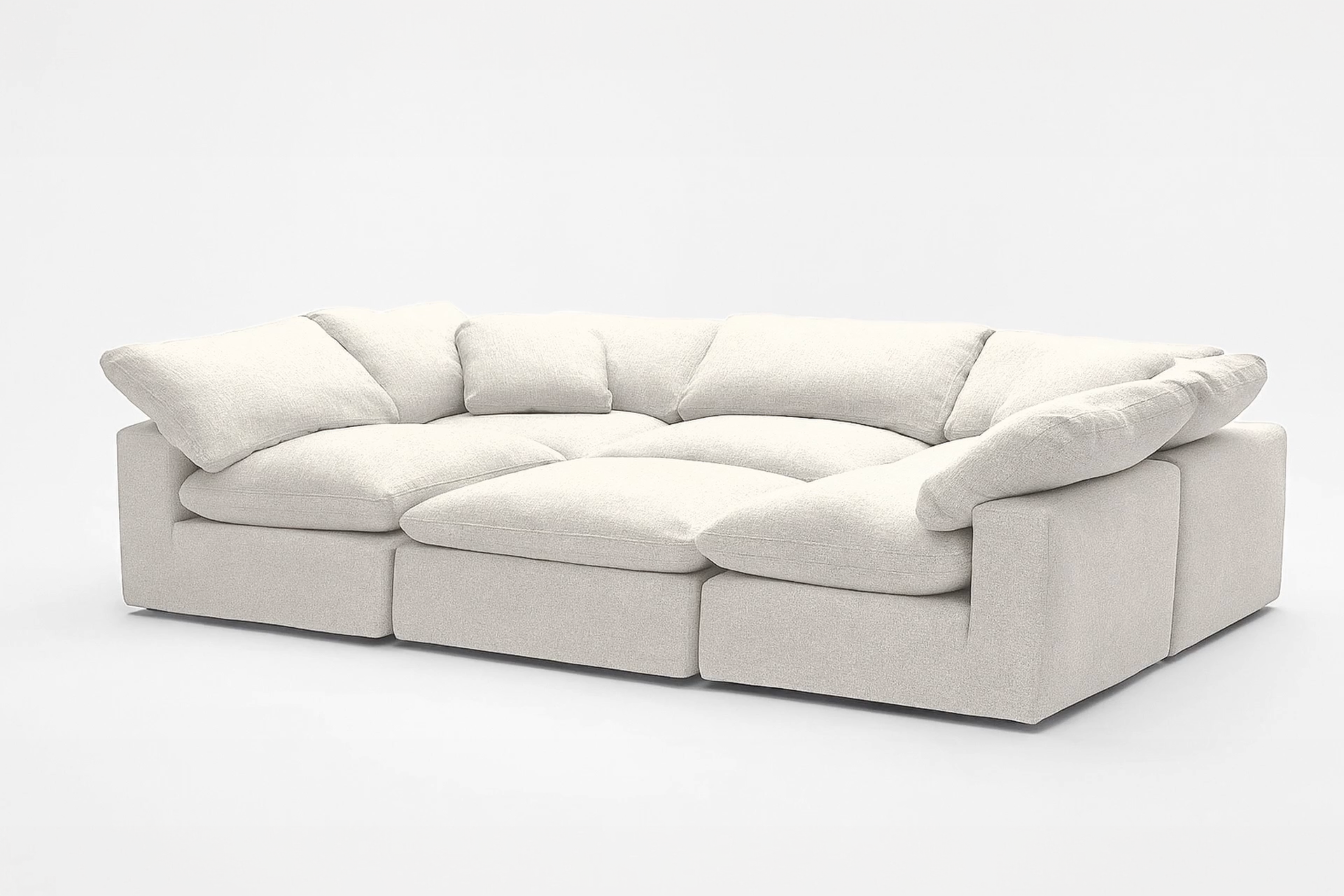 Soulfa 6-Cube Sectional or Iconic Movie Pit