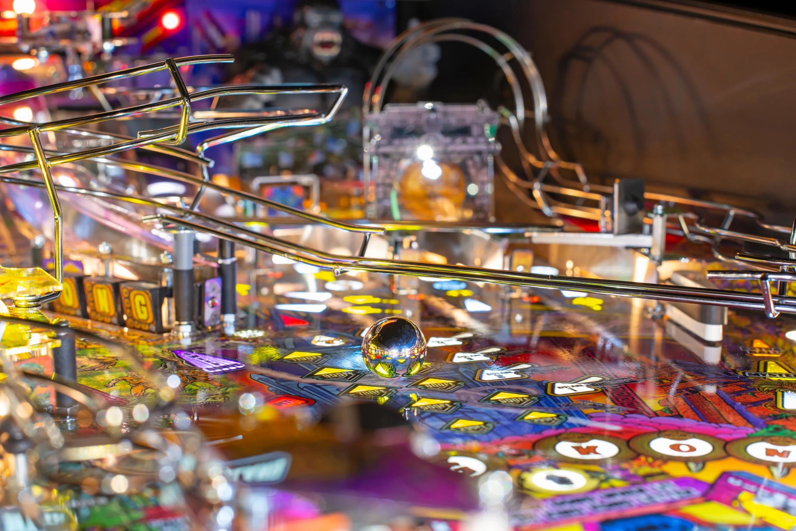 King Kong Terror Island Pinball Machine Stern