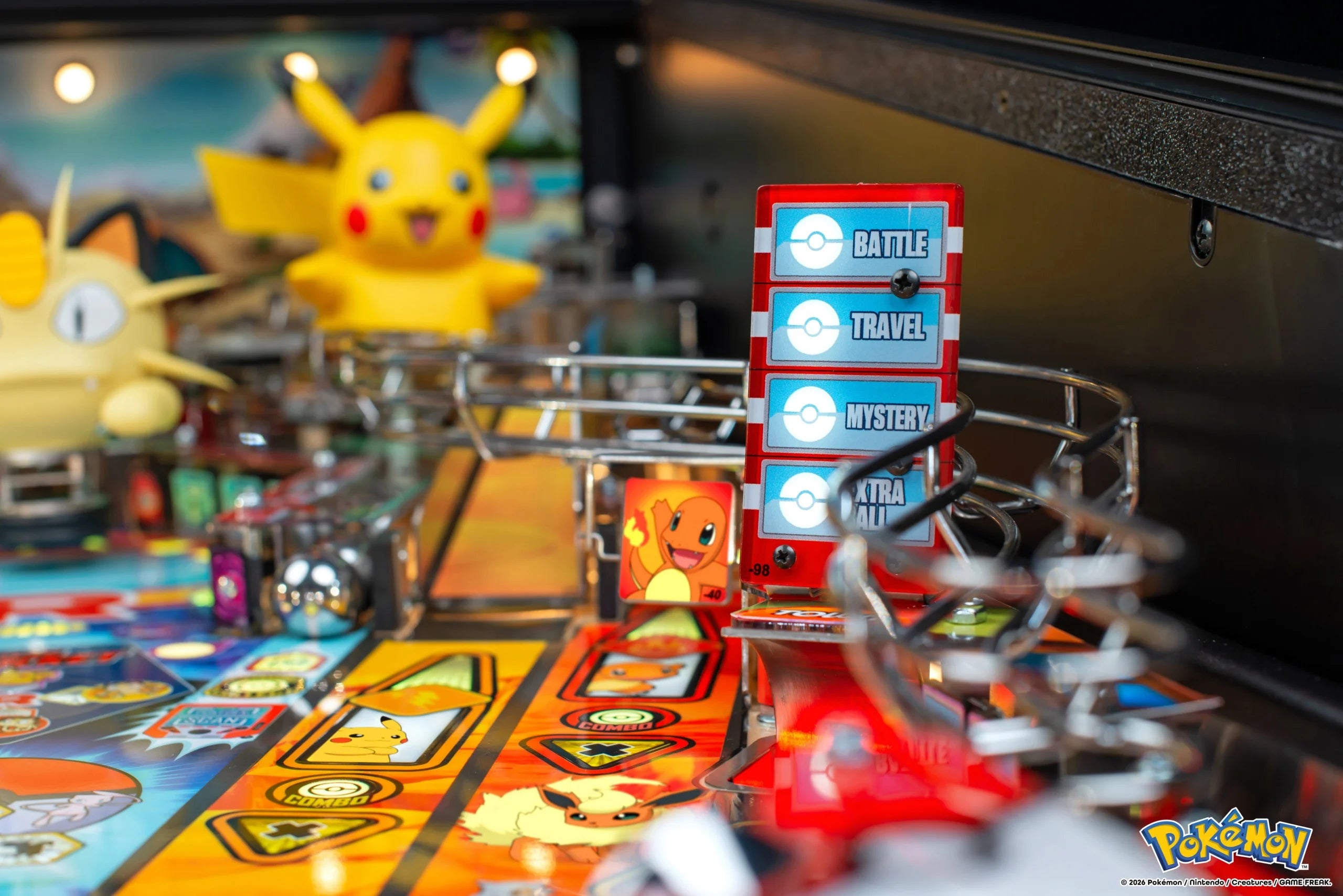Pokémon Pinball Machine Stern Pro Premium LE